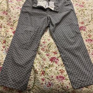 Dana Buchman Monochrome Geometric Pants